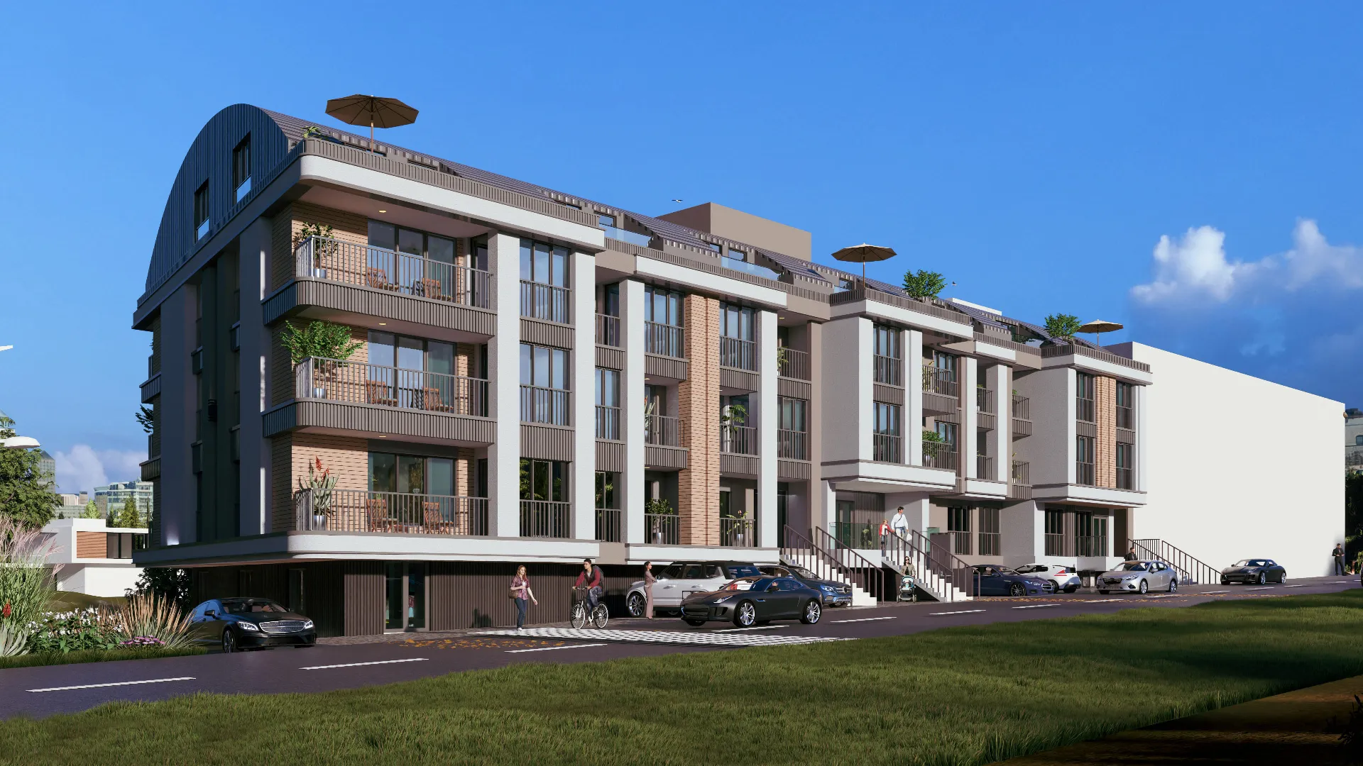 Dış mekan render 3